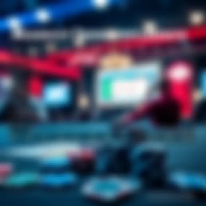 Market Trends Influence Infographic depicting market trends affecting Scientific Games