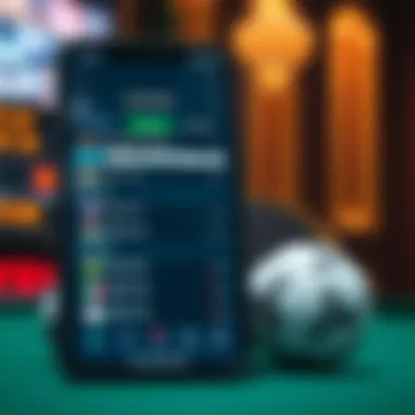 User Interface of Caesars Sportsbook App Caesars Sportsbook app interface showcasing betting options