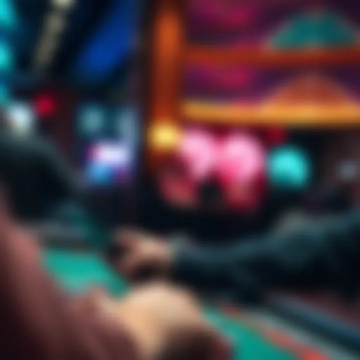 Navigating the Caesars Sportsbook Mobile App User navigating the Caesars Sportsbook mobile app