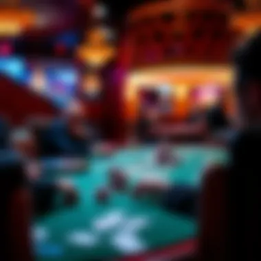 Strategic Insights in Chasers Poker Illustration of strategic decisions during Chasers Poker