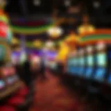 Vibrant gaming floor at Circus Circus Reno