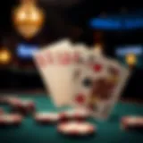 Illustration of a Royal Flush in poker