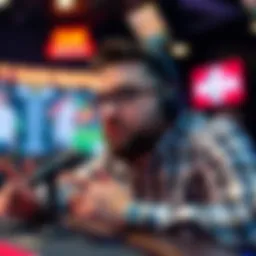 Dan Le Batard in a sports commentary setting