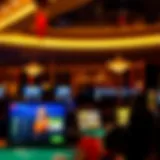 Interior view of Caesars Online Casino platform highlighting games