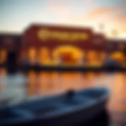 Stunning view of the Colorado River Casino at sunset