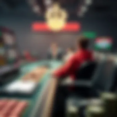 Seamless Online Gaming Interface User-friendly interface of an online gaming platform