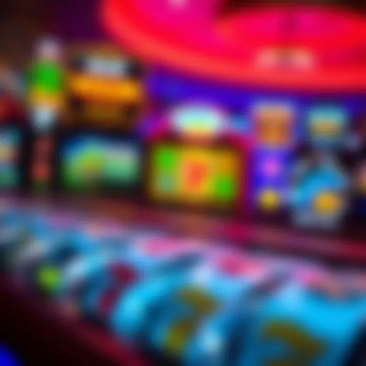 Diverse selection of slot game themes