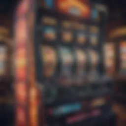 Colorful slot machine interface showcasing various themes