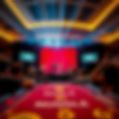 Entertainment at Golden Nugget Live entertainment stage with vibrant performances