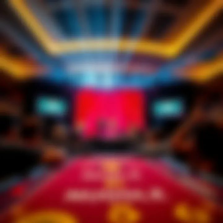 Entertainment at Golden Nugget Live entertainment stage with vibrant performances