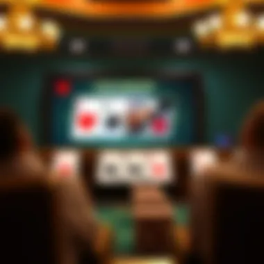 Gameplay of Jacks or Better An engaging gameplay screen showcasing Jacks or Better