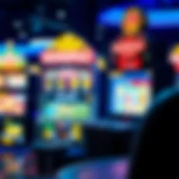 Colorful Monopoly Slots Display