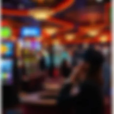 A vibrant gaming floor filled with diverse gaming options