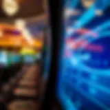 Promotional code display at Wind Creek Casino