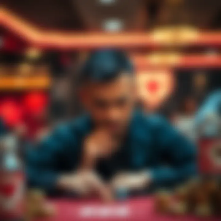 Maximizing Financial Returns through Strategy A thoughtful player analyzing strategies for maximizing returns