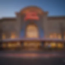 Exterior view of Sands Casino Hotel showcasing its architectural design