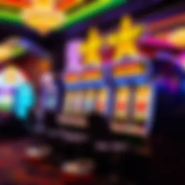 Graphic representation of casino loyalty rewards