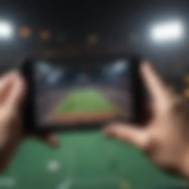 Graphical comparison of top mobile sports apps