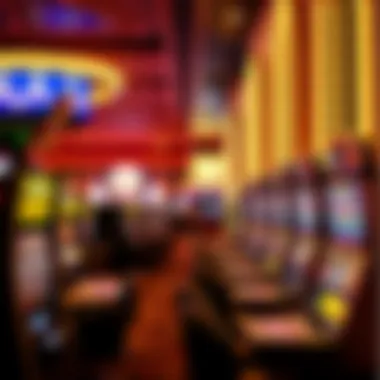 Gaming floor at the Golden Nugget filled with vibrant activity