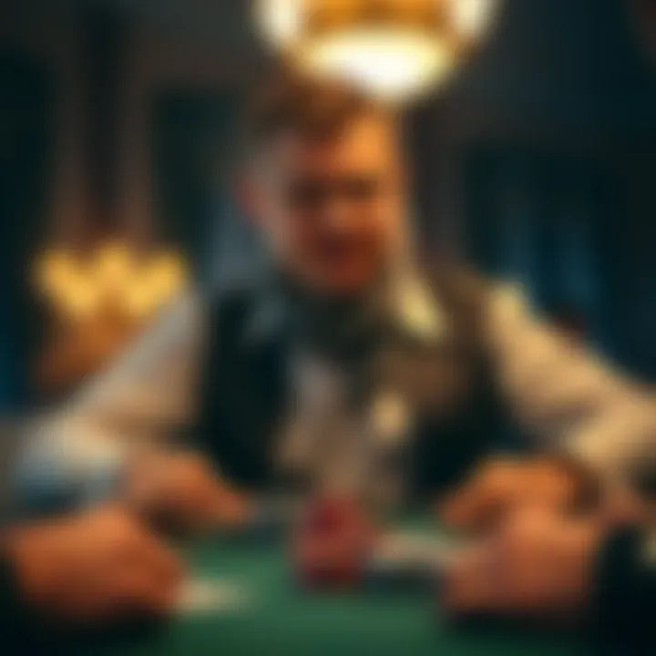 Psychological tactics in poker