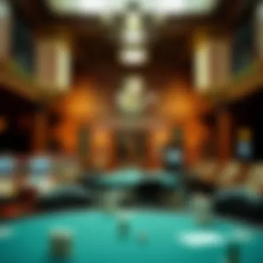 Historic Gambling Establishment in Kentucky Historic Kentucky gambling establishment showcasing vintage decor