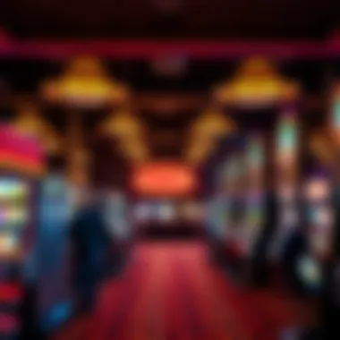 A vibrant bingo hall filled with eager players and lively atmosphere