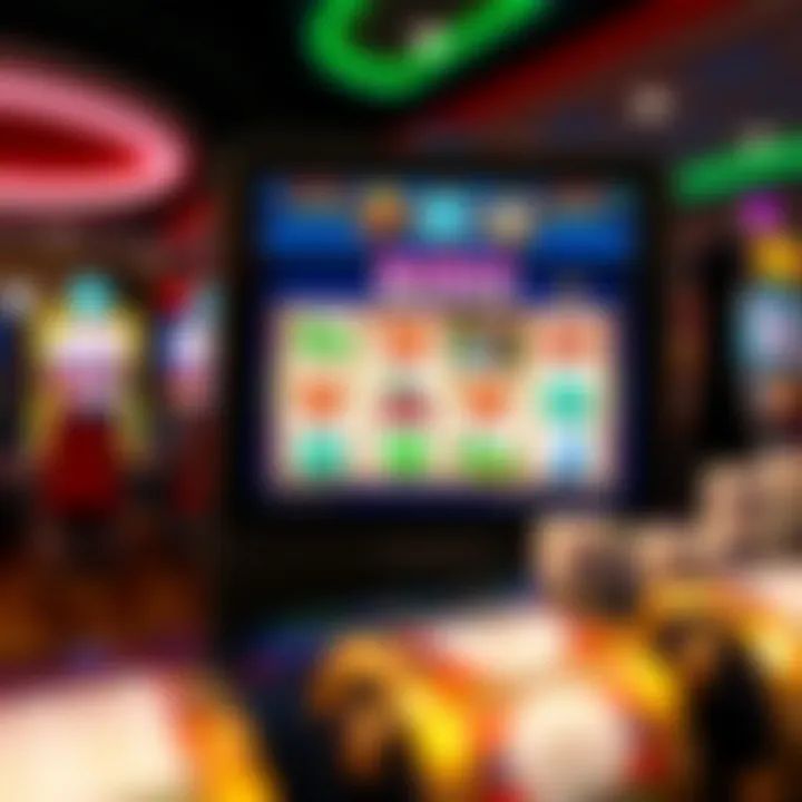 An engaging digital interface showcasing various free slot games