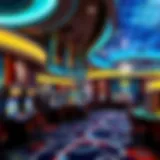 Luxurious Casino Interior Luxurious casino interior showcasing vibrant gaming floors