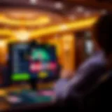 Overview of a modern online casino interface