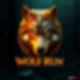 Majestic wolf symbol representing the essence of Wolf Run slots