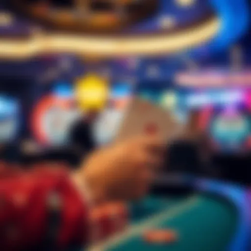 Illustration of fast cashout casino transactions