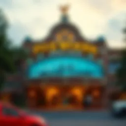 The iconic entrance of Foxwoods Resort Casino showcasing its grandeur