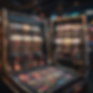 Innovative Technology in Slots An illustration of technological advancements in casino slots, highlighting features like VR and interactive elements.