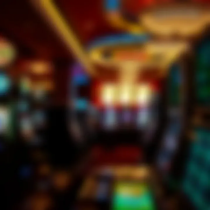 Interior gaming floor filled with slot machines and table games
