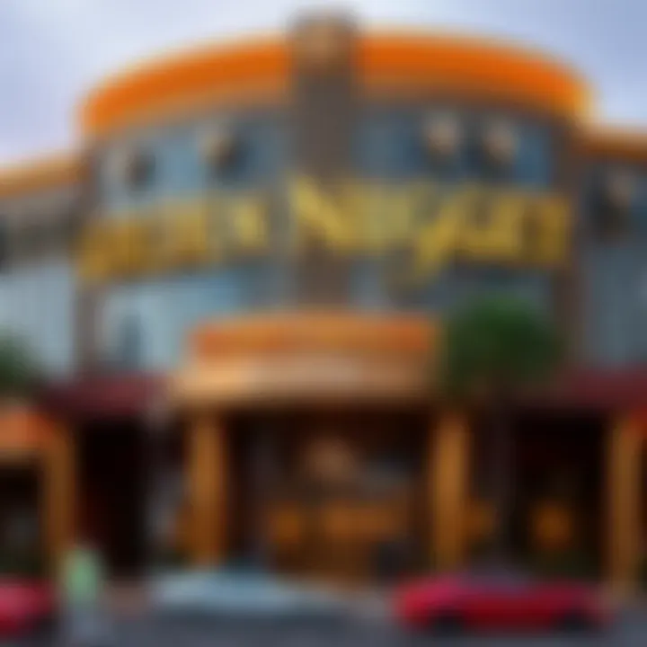 An Elegant Facade of Golden Nugget Biloxi Golden Nugget Biloxi exterior view showcasing its opulence