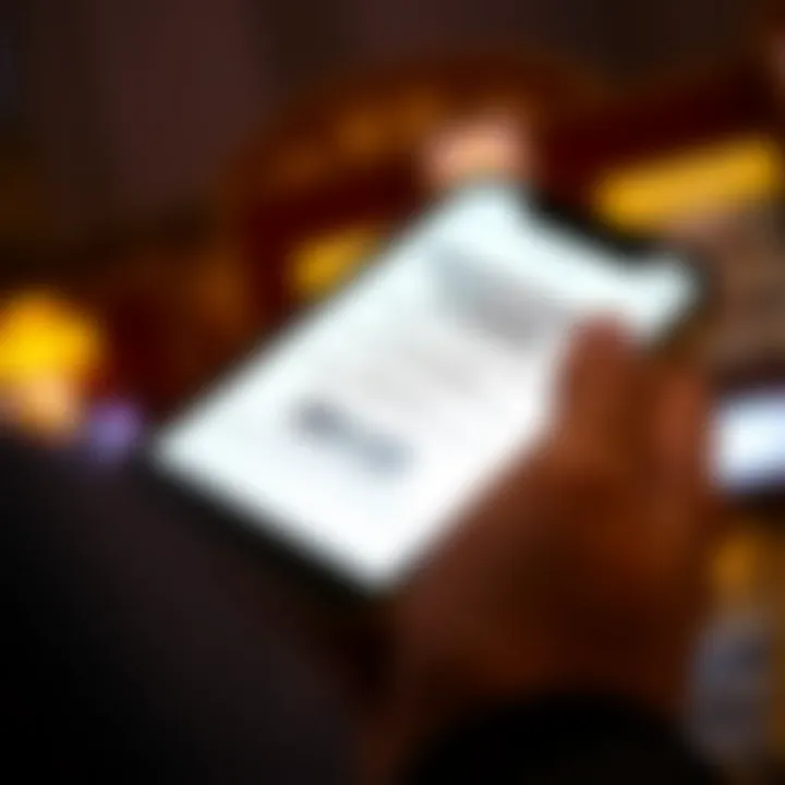 Unlocking Value with Promotional Codes Close-up of promotional offer code displayed on a smartphone