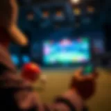 A golfer using a mobile app for live betting