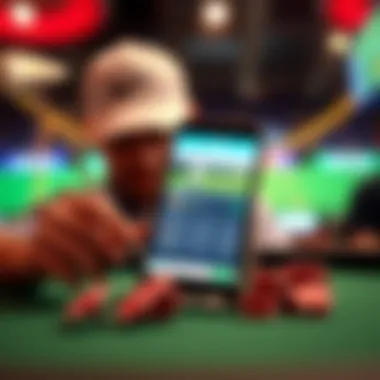 An infographic showing the growth of golf betting apps