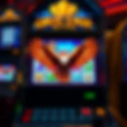 A captivating view of the Great Eagle Returns slot machine interface