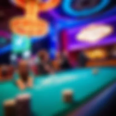 Captivating Entertainment in Las Vegas A visually stunning performance at a Las Vegas entertainment venue