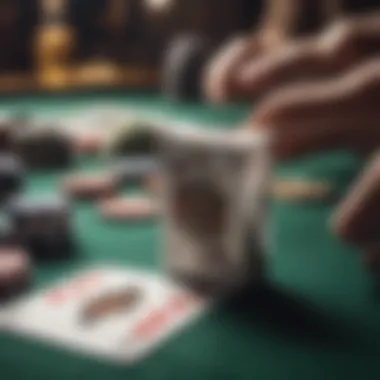 Visualization of strategic poker gameplay