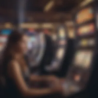 Engaging scene depicting players enjoying Lightning Link slot machines responsibly.