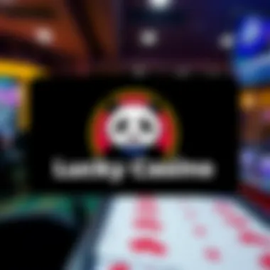 Lucky Panda Casino logo showcasing vibrant design