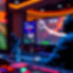 A dynamic representation of a Skillz-powered gaming interface showcasing user engagement.