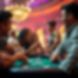 Celebratory moment in Jackpot Party