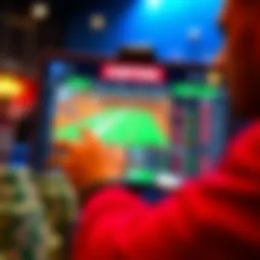 User-friendly interface of a betting platform