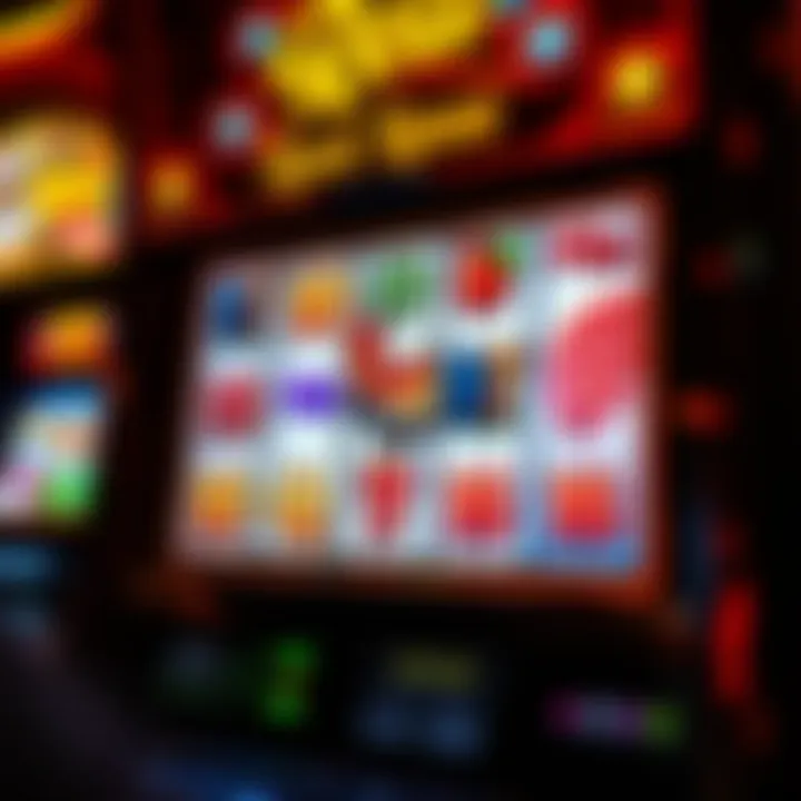 Red Rooster slot machine interface showcasing vibrant symbols and gameplay