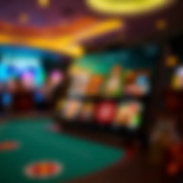 User Interface of Riverside Casino App User interface of the Riverside Casino app showcasing various games