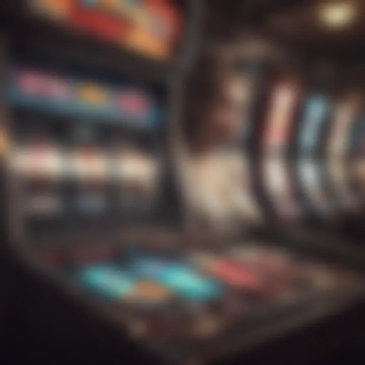 Visual representation of Slotomania's game interface showcasing vibrant slot machines.