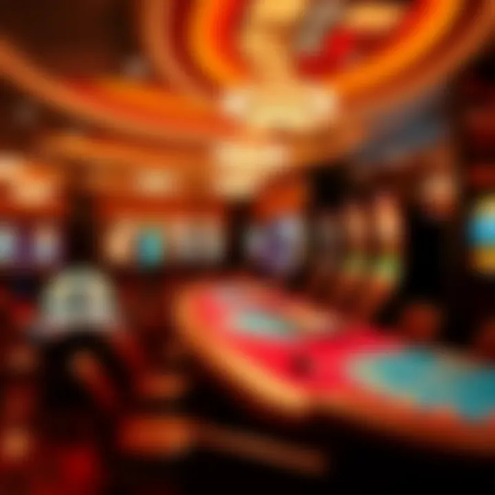 Casino Atmosphere: Choices Await An inviting environment of a casino with diverse gaming options